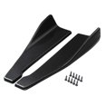 thumbnail image 2 of 2 pares de alerones para carrocería de coche, aletas divisoras de labios para difr de parachoques trasero modificado para coche universal Baoblaze Deflectores de parachoques traseros universales, 2 of 8
