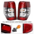 thumbnail image 6 of Pair LED Rear Stop Brake Tail Light Lamp For Mitsubishi Triton L200 2019-2023, 6 of 12