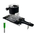 thumbnail image 2 of Enrutador de madera, fresado eléctrico, grabado, brocas de enrutador de madera, muescas de corte, herramienta compacta con localizador Zulema Ranurado para carpintería, 2 of 8