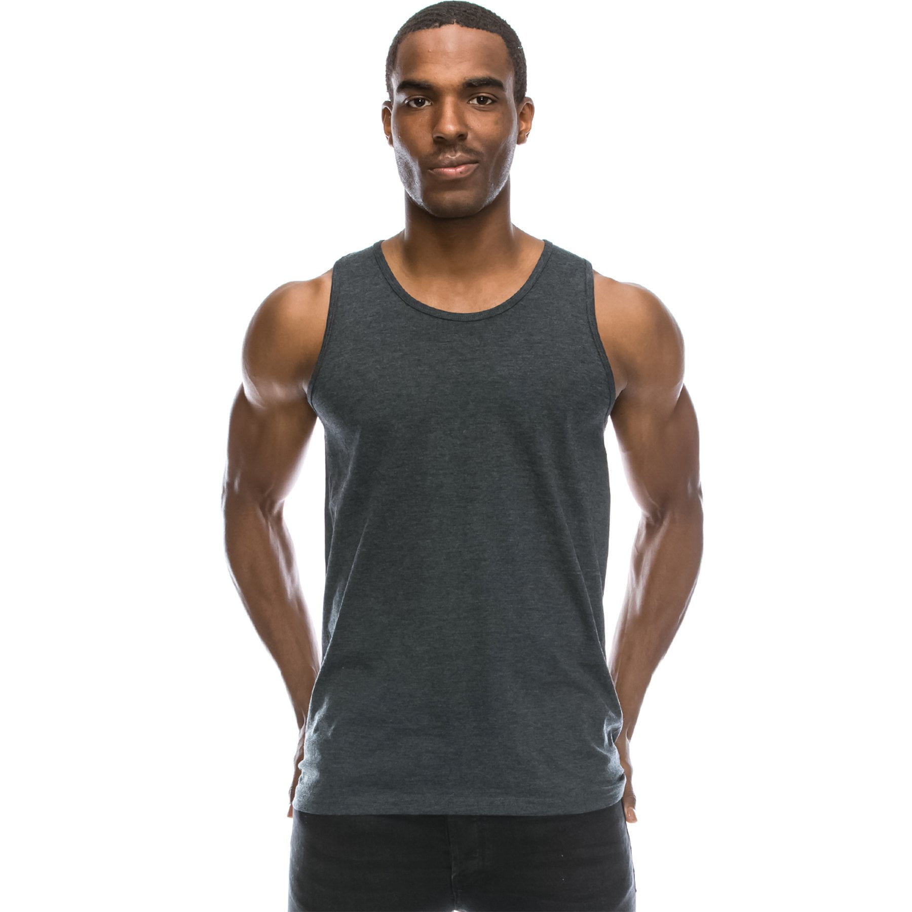 Size Upto 3XL JC DISTRO Mens Basic Solid Tank Top Jersey Casual Shirts 