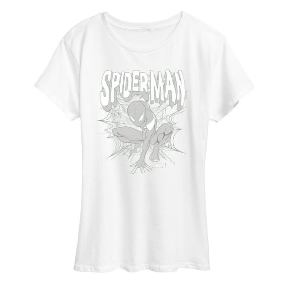 Marvel Spider-Man - Monochromatic - Ladies Short Sleeve Graphic T-Shirt