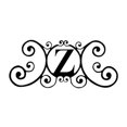 thumbnail image 1 of Placa de la Casa Village Wrought Iron Letra Z HP-OD-Z, 1 of 1