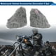 thumbnail image 2 of Accesorios de Casco de Motocicleta Decoración Orejas de Gato Lateral para Cascos de Motocicleta Bicicleta Esquí Gris Pegatinas 1 Juego, 2 of 6