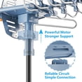 thumbnail image 2 of Able Signal Outdoor TV Antenna with Motorized 360 Degree Rotation with 150 Miles Reception Range, 2 of 3