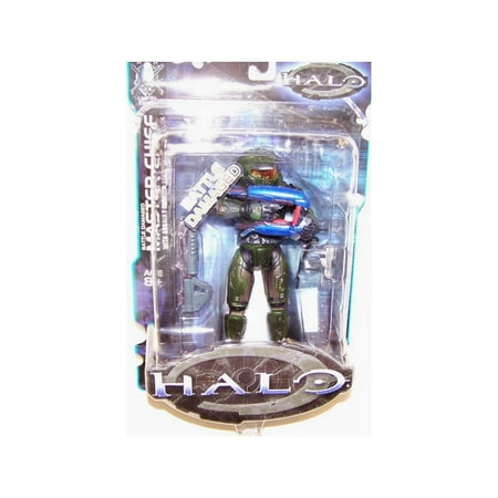 Spartan Plasma Pistol - Battle Damaged Master Chielf w/Assault Rifle, Plasma Rifle, & Pistol (Limited Edition) New