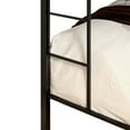 thumbnail image 7 of Furniture of America Clarence Metal Black Twin/Queen Kids Bunk Bed, 7 of 7