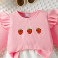 thumbnail image 6 of Caqnni Toddler Baby Girl Clothes Fall Winter Outfit Contrast Color Long Sleeve Letter Sweatshirt Top Pants Set Fall Winter Set Toddler Gift 3 6 12 18 24 Months 2T 3T Outfits,2-3 Years, 6 of 6