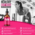 thumbnail image 3 of JellyBurn Drops Liquid Supplement, Jelly Burn Supplement, All Natural Formula, 1 Month Supply 60 mL (5 Pack), 3 of 7