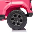 thumbnail image 5 of Lexus GX550 24V 2 Seater Ride On Car for Kids with Remote Control, Electric Car for Kids with Suspension, Bluetooth Music, LED Lights, Cars for Kids Ages 3-6,Pink, 5 of 9