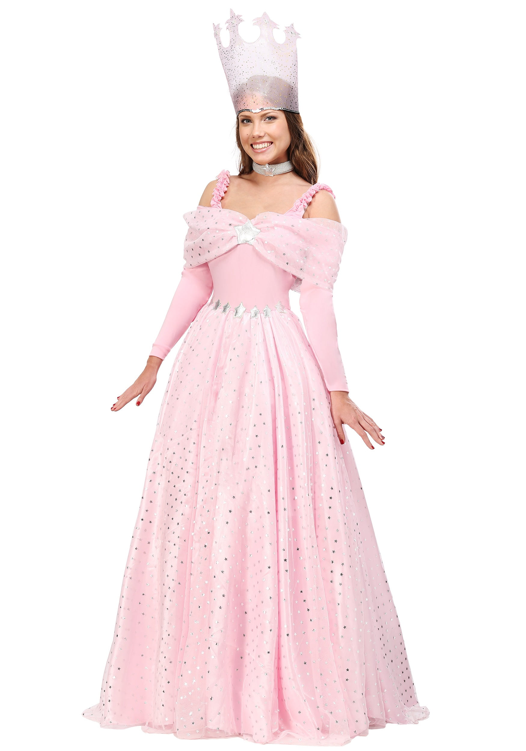 pink good witch dress Deluxe Women's Pink Witch Dress Costume, Size: Large