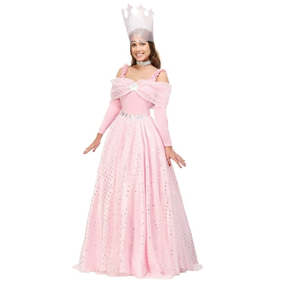 Plus Size Deluxe Pink Witch Dress Costume