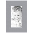 thumbnail image 2 of ArtToFrames 8x12" Silver Custom Mat for Picture Frame with Opening for 4x8" Photos. Mat Only, Frame Not Included (MAT-226), 2 of 5