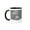 Black/White, variant on 3drose, Pet Labrador Dog Photo Artistic Rendering Chocolate Lab, 15oz Mug
