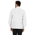 thumbnail image 5 of Bestman Solid Long Sleeve Shirt For Mens Front Double Button Placket Chinese Collar Shirt, 5 of 7