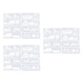 thumbnail image 3 of Pntil de 24 Piezas Sunnimix Plantilla de dibujo de PET Estilo de Mascotas TRANSPORTE, 3 of 8
