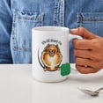 thumbnail image 4 of CafePress - Orange Pomeranian IAAM Large Mug - 15 oz Ceramic Large White Novelty Mug, 4 of 6