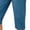 Blue, variant on Capri Sweat Pants for Women Casual Straight Leg Joggers Pants Elastic High Waist Drawstring Capris Trousers Comfy Calf Length Cropped Pants with Pockets