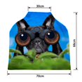 thumbnail image 2 of PKQWTM french bulldog dog binoculars Nursing Cover Baby Breastfeeding Infant Feeding Cover Baby Car Seat Cover, 2 of 2
