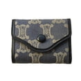 thumbnail image 1 of Cartera para mujer y niña, bonita cartera de tres pliegues, de piel sintética, billetera corta y delgada, tarjetero, 1 of 5