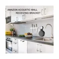 thumbnail image 4 of Soporte de pared para Google Home Mini asistente de voz, accesorios de gestión de arnés de altavoz inteligente (blanco), negro con puerto de interruptor, 4 of 8