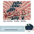 thumbnail image 2 of Valentine's Day Polyester Non-Slip Machine Washable Door Rug Game Mat Kitchen Rug Office Rugs, 2 of 6