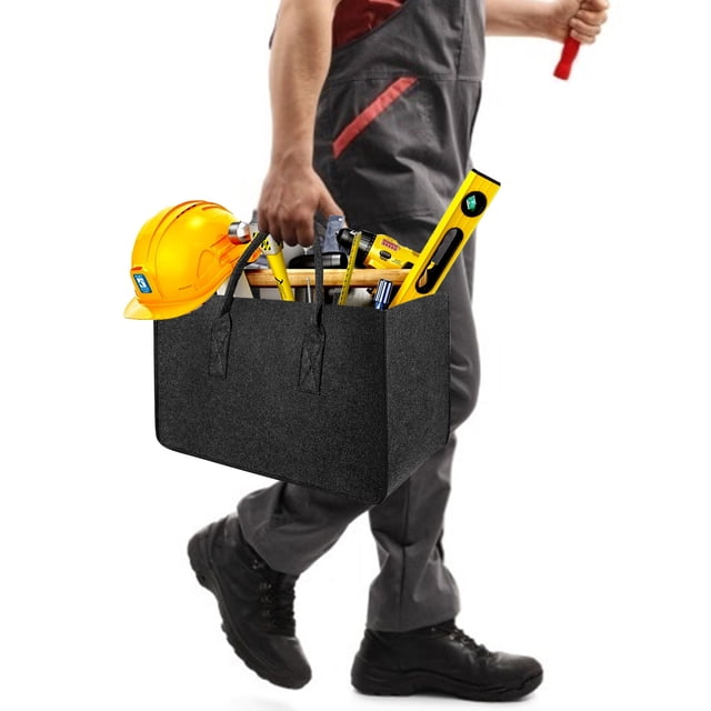 UPGRATOR fire wood carrier Felt Storage Pouch Foldable for Field Use 1Pack