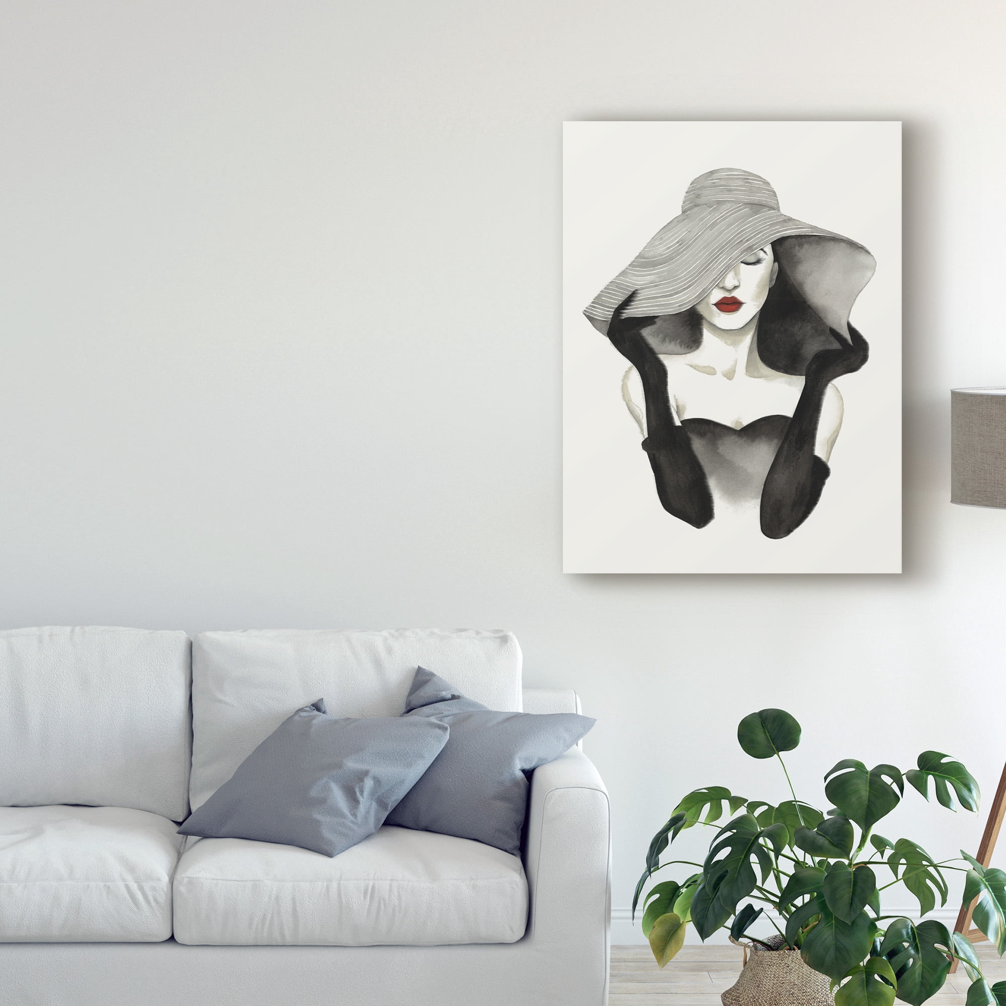 Trademark Fine Art 'In Vogue I' Canvas Art by Grace Popp