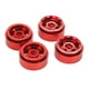 thumbnail image 1 of Llantas de rueda Beadlock para Coche RC, llantas de Aleacio de aluminio de 4 pianas, pianas de repuesto Mejoradas para Coches RC 1/18, 1 of 7