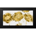 thumbnail image 2 of Austin, Vanessa 14x9 Black Modern Framed Museum Art Print Titled - Golden Fower Burst Trio, 2 of 5