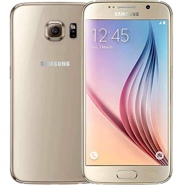 Celular Smartphone Samsung Galaxy S6 3GB 32GB Octa-Core Android 5.0 Dorado