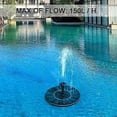 thumbnail image 4 of Solar Floating Garden Fountain with Water Pump_Perfect Gift, 4 of 5