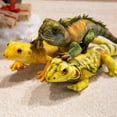 thumbnail image 4 of Wizlet Realistic Chameleon Stuffed Animal 19.6in, Large Chameleon Lizard Plush Toy Cuddly Reptile Animal Plushy Home Decor Birthday Gift (B), 4 of 6