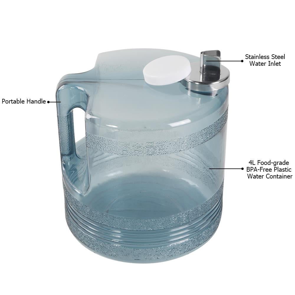 4L Stainless Steel Internal Pure Water Distiller,Countertop Water Distillers for Home//Hospital//Office//Laboratory//Travel Lolicute Water Distillation Machine, Shipping from USA