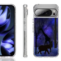 For Google Pixel 10 / 10 Pro Shockproof Phone Case, by OneToughShield - Midnight Safari