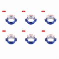 thumbnail image 3 of 4" 101mm Aluminum Quick Release V-Band Clamp for Intake Intercooler Pipe Blue-, 3 of 4