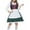Green, variant on QQAMB Oktoberfest Womens Dresses Cotton Party A-Line Swing Dirndl German Bavarian Dresses for Halloween Carnival Green XL