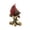 🍒 red_New#4627, variant on Outdoor Cardinal Statue Resin Tree Branch Ornament, Red Garden Yard Decor, Weather-Resistant Courtyard Sculpture, Small 6.9 in Fence Flowerpot Accent