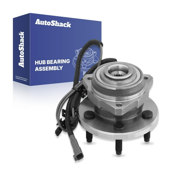 AutoShack Front Wheel Hub Bearing Assembly Right with ABS Replacement for 2002-2007 Jeep Liberty 1-PC