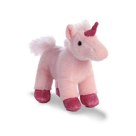 7.5 Inch Plush - Heavenly Unicorn Pink 7.5 inch - Stuffed Animal by Aurora Plush (02486)