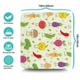 thumbnail image 5 of Cartoon Chili Peppers Coffee Drying Mat - Multi-Functional Absorbent Mat for Coffee Machine, Slip-Resistant Kitchen Counter Mat with Funny Design, 5 of 5