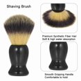 thumbnail image 4 of Ensemble de Support et Bol pour Brosse à Raser, Support en Métal pour Brosse à Raser, Bol à Savon, Tasse en Plastique pour Hommes, Outils de Retrait de Barbe, 4 of 7