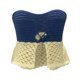 thumbnail image 4 of Gibobby Chaleco sin mangas con tirantes sexy para mujer Diseño simple y exquisito(Azul,CH), 4 of 5