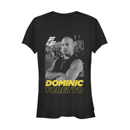 Junior s Fast & Furious Dom at the Races Graphic Tee Black X Large