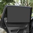 thumbnail image 2 of 2Pcs Car Window Sun Shade Privacy Magnetic Car Window Curtain Breathable Sun Protection Front and Rear Window  for Baby Sleeping Car Interior Accessories for Most Cars, 2 of 10