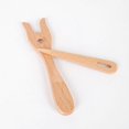 thumbnail image 2 of Knitting Fork and Big Eye Needle Kit Wooden Hand Weaving Ancient Cording Tool for DIY Looming Knitters, 2 of 5