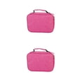 thumbnail image 1 of Matsuzay Organizador de almacenamiento de alta capacidad de poliéster para útiles escolares Bolsa de almacenamiento duradera de gran capacidad Rojo brillante 2Conjunto, 1 of 6