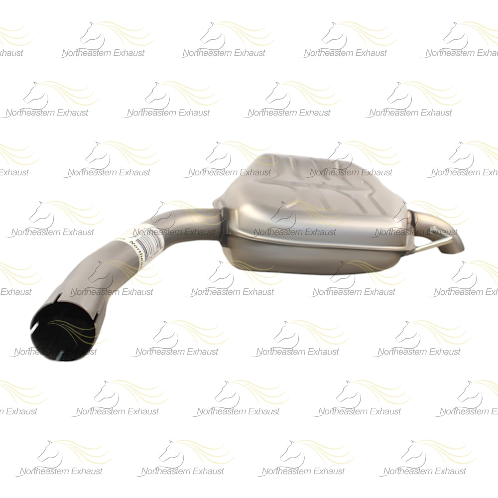 Northeastern Exhaust Stainless Steel Passenger & Driver Side Mufflers for 2008–2010 Volvo V70 3.2L & 2008–2015 XC70 3.2L | Direct-Fit Replacement
