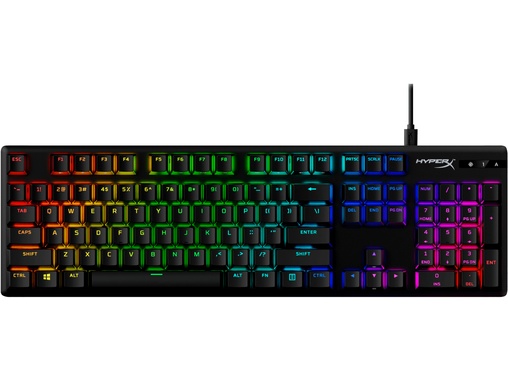 Alloy Origins PBT Red Mechanical Gaming Keyboard - Walmart.com