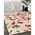 thumbnail image 2 of Ahgly Company Indoor Rectangle Abstract Copper Red Pink Abstract Area Rugs, 3' x 5', 2 of 6