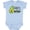 AE-Light Blue, variant on Daddy's Little Avocado with Cute Baby Avocado Boys or Girls Baby Bodysuit